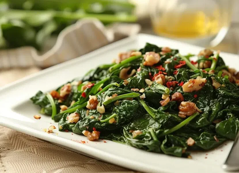 Sautéed Spinach
