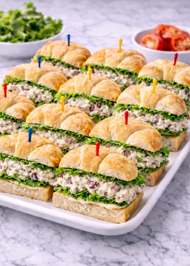 Classic Chicken Salad Sandwiches