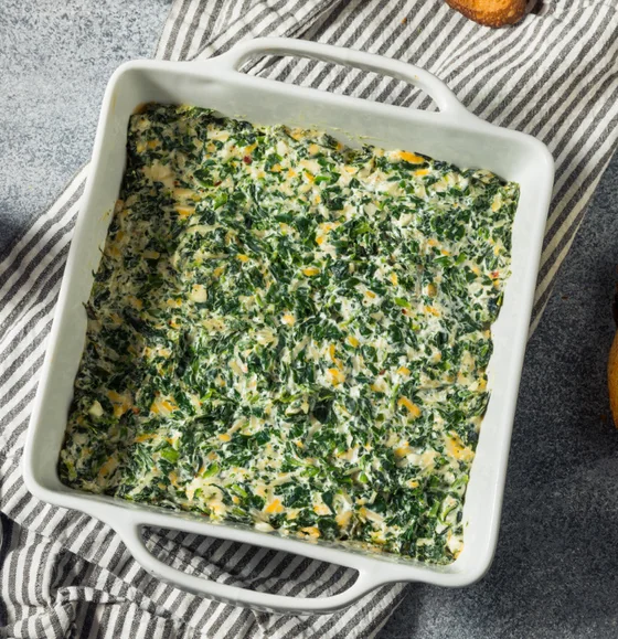 Decadent Creamed Spinach