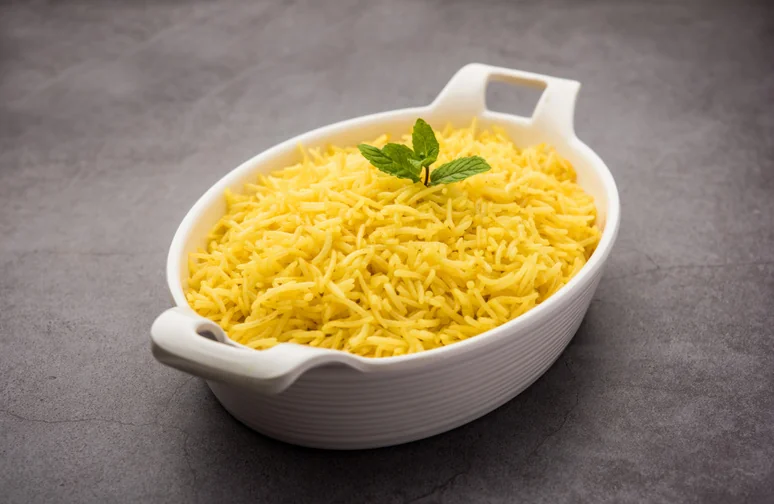 Pilau (fragrant mildly spiced rice)
